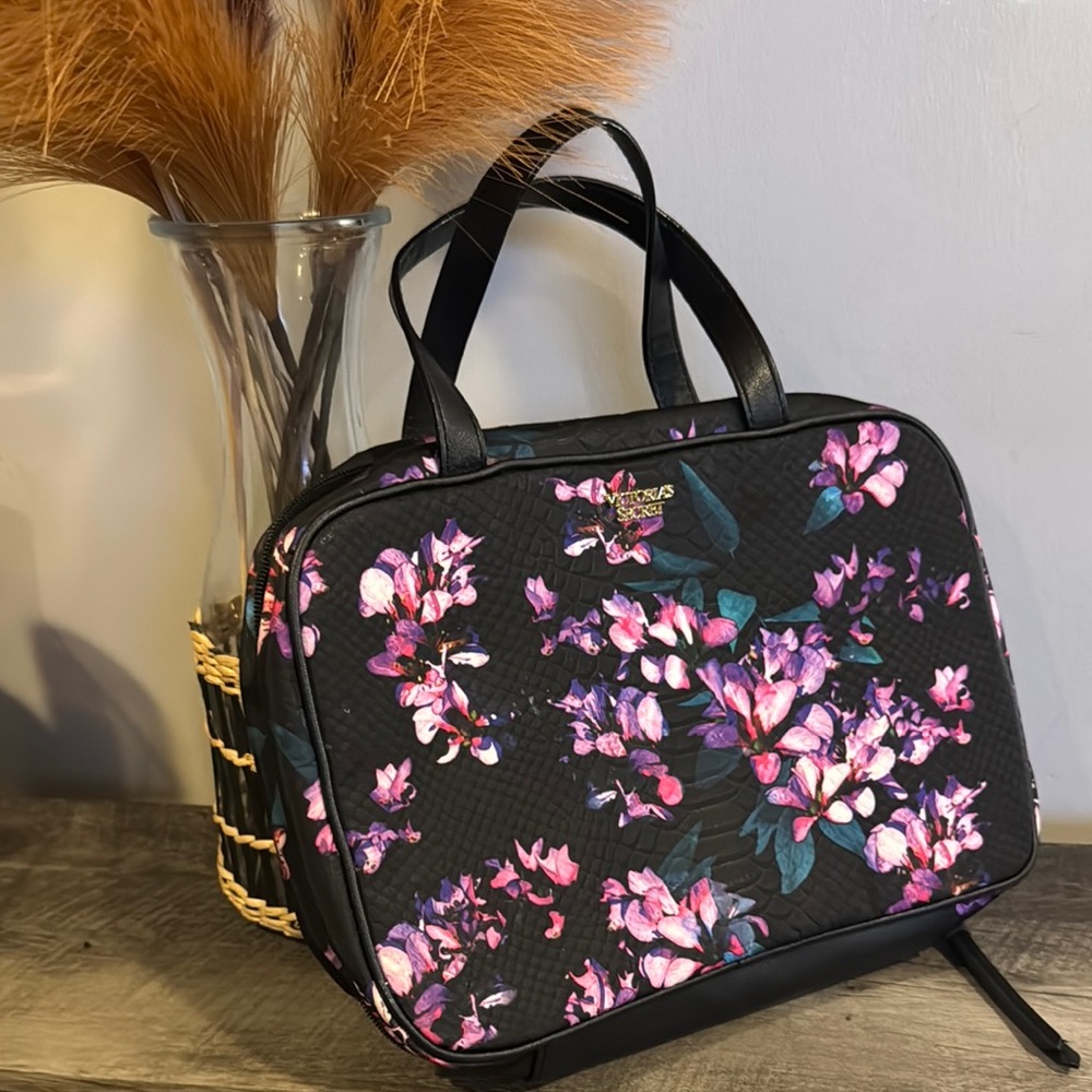 Floral Black Women's Bag
